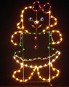 Silhouette Gingerbread Girl, 6 feet
