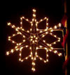 Silhouette Deluxe Designer Series Snowflake Commercial Pole Decoration, 5 Feet