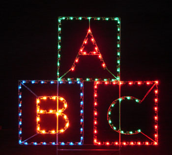 Silhouette ABC Blocks