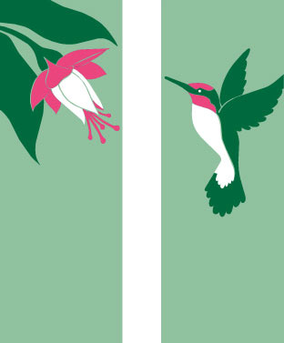 Hummingbird Double Banner