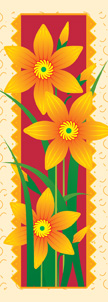 Tiger Lily Trio Banner