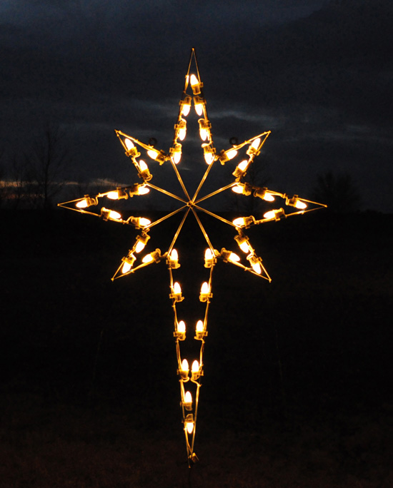 Star of Bethlehem - LED Ropelight - Warm White