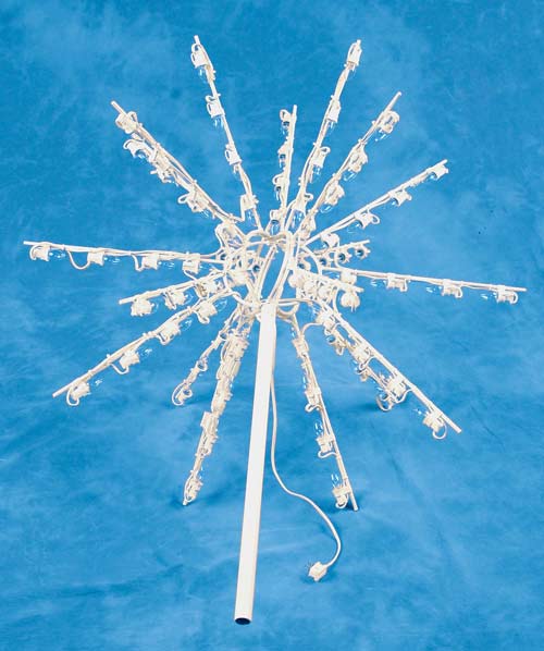 Twinkling 3-D Commercial Christmas Tree Topper 