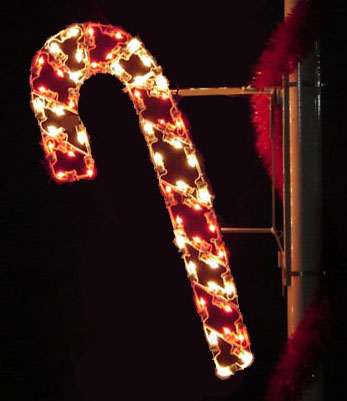 Silhouette Candy Cane Pole Mount 4 Feet