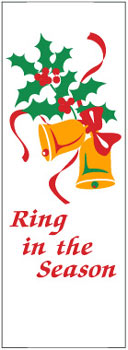 Ring in the Season with Bells Holiday Banner