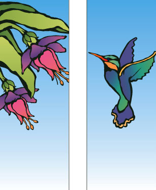 Hummingbird Double Banner