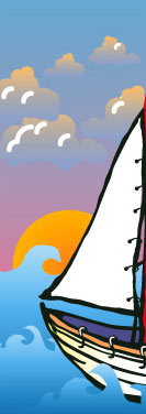 Summer Sailboat Banner