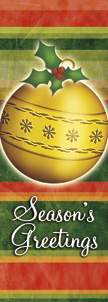 Striped Paper Ornament Banner
