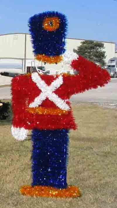 Garland Toy Soldier (one), 7.5 feet