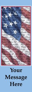 Flag & Pledge of Allegiance Banner