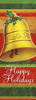 Striped Paper Bell Banner