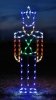 Holiday Lights - Colorful LED Large Toy Soldier 7.8 Feet High