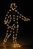 Victorian Skater Man LED Outdoor Holiday Light Decoration
