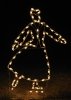 Victorian Skater Woman LED Outdoor Holiday Light Decoration