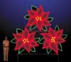 Poinsettia Cluster  Rope Light