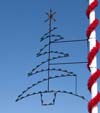 Silhouette Zig Zag Tree Pole Mount 7 Feet