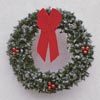 Building Front Deluxe Garland Wreath, 6 and 8 feet