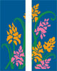 Yellow & Pink Flowers Spring Double Banner