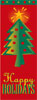 Christmas Tree Happy Holidays Banner
