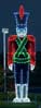 Large Toy Soldier C7 LED Lights and Garland