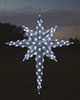 Hanging Moravian Star, 6 feet, Cool White