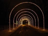 Silhouette Holiday Lights Arch, 17 X 27 feet