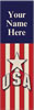 Star USA Patriotic Welcome Pole Banner