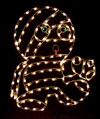 5' Silhouette Cute Baby Mummy Halloween Lights Lawn Decoration