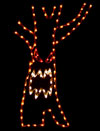 7'' Silhouette Spooky Forest Haunted Tree Halloween Lights Lawn Decoration