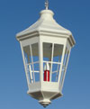 32" Red or White Deluxe Lantern